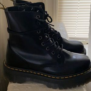 Doc Martens Jadon Smooth Leather Platform Boots